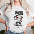 Ryans World Combo Panda I Paused My Game To Be Here Boys Women T-Shirt Gifts for Women