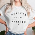 Tim Tebow Believe In The Mission Shirt Women T-Shirt Gifts for Women