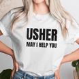 Usher Uniform Christians Gift Women T-Shirt Gifts for Women