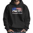 Aggressive Thread 1969 Camaro American Flag Men Hoodie