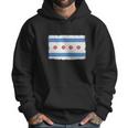 Bullet Hole Chicago Flag T-Shirts Men Hoodie