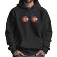 Colorado Flag Bicycle Men Hoodie