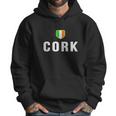 Cork Ireland Irish City Souvenir Eire FlagMen Hoodie