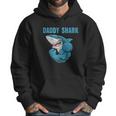 Daddy Shark Funny Gym Men Hoodie