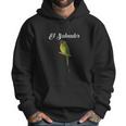 El Salvador Torogoz National Bird Salvadorian Pupusas Flag Men Hoodie