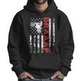 Father S Day Black Braaap Vintage Usa American Flag Men Hoodie