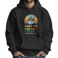 Grandpa Shark Gift For Grandfather Men Hoodie