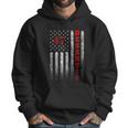 Ron Desantis 2024 American Flag Vintage Faded Distressed Men Hoodie