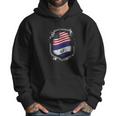 Salvadorian American Flags Of El Salvador And Usa Men Hoodie