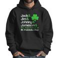 St Patricks Jack Jim Johnny Jameson The Four Fathers Men Hoodie