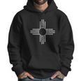 Strange Cargo New Mexico State Flag Distressed Black Men Hoodie