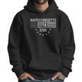 Ugp Campus Apparel Usa Flag Statehood America Founding State Pride Men Hoodie