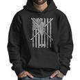 Uh60 Black Hawk Military Helicopter Patriotic Flag Men Hoodie