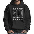 Vintage El Salvador Flag 503 Jersey Men Hoodie