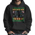 I Walked The Walk Vietnam Veteran American Flag Veterans Day Men Hoodie