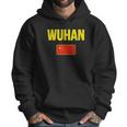 Wuhan Chinese Flag China Men Hoodie