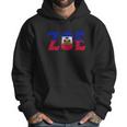 Zoe Haiti Flag Men Hoodie