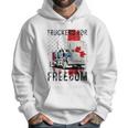 American Flag Canada Flag Freedom Awesome 2022 Gift Men Hoodie