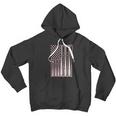 Baseballs And Bats American Flag Youth Men Hoodie