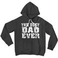 Best Dad Ever Block Logo Men Hoodie