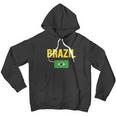 Brasil Brazilian Flag Brazil Souvenir Gift Camiseta Men Hoodie