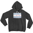 Bullet Hole Chicago Flag T-Shirts Men Hoodie