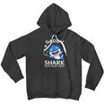 Daddy Shark Doo Doo Funny Fathers Day Gift Men Hoodie