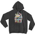 Daddy Shark Family Time Dad Birthday Gifts Men Hoodie