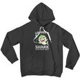 Grandpa Shark Funny Fathers Day Men Hoodie