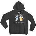 Happy First Fathers Day Funny Emoji Men Gift Men Hoodie