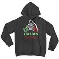 Italian Princess Tiara National Flag Men Hoodie