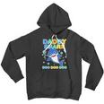 Scary Daddy Shark Doo Doo Doo Dad Birthday Gifts Men Hoodie