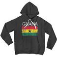 Vintage Ghana Ghanaian Flag Pride Men Hoodie