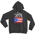 Vintage Puerto Rico Puerto Rican Flag Pride Gift Men Hoodie