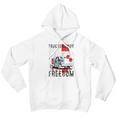 American Flag Canada Flag Freedom Awesome 2022 Gift Men Hoodie