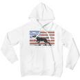 Country Life Outfitters Pointer Dog Americaan Flag Men Hoodie