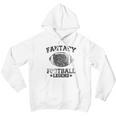 Fantasy Football Legend Funny Season Novelty Graphic Dad Gameday Men Hoodie