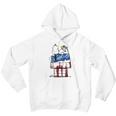 Snoopy Woodstock House American Flag 4Th Of July Independence Day Shirt Men Hoodie