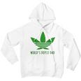 Weed Worlds Dopest Dad Funny Men Hoodie