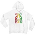 Weed Worlds Dopest Dad Funny Leaf Cool Vintage Men Hoodie