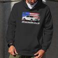 Aggressive Thread 1969 Camaro American Flag Men Hoodie