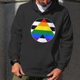 Ally Flag Circle Pyramid Pride Men Hoodie