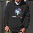 American Flag Snoopy Moon Landing 50 Year Anniversary Shirt Men Hoodie