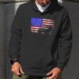 American Us Flag Jeep Men Hoodie