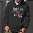 Ar15 Gun American Flag I Dont Run I Reload I Dont Run Men Hoodie