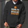 Born To Shoot Hoops With My Daddy Baby Men Hoodie