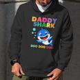 Daddy Shark Cute Fathers Gift Dad Birthday Gifts Men Hoodie