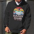 Daddy Shark For Dad Men Hoodie