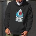 Daddy Shark Fathers Day Gifts Family Matching Dad Men Hoodie