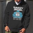 Daddy Shark Funny Cool Dad Men Hoodie